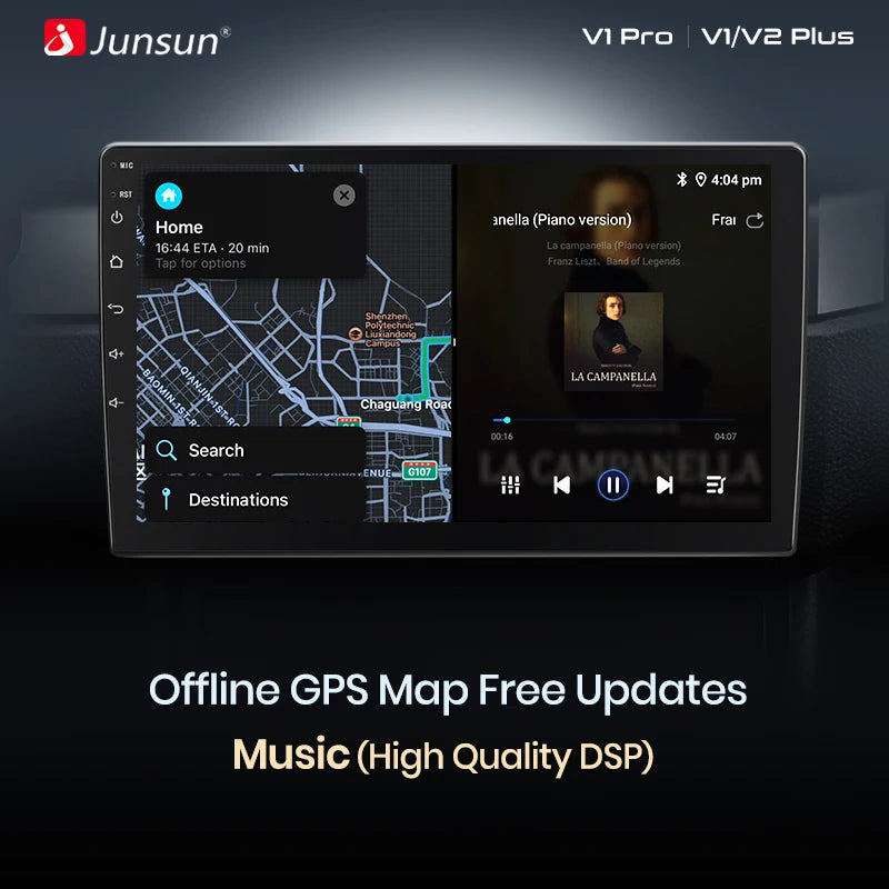 Autoradio 2DIN CarPlay sans fil et Android Auto Nissan Juke (2010 à 2014)