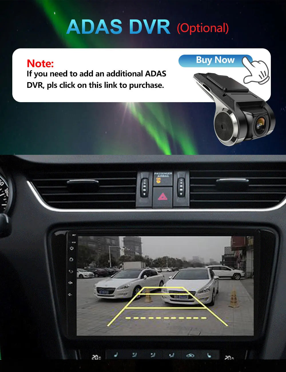 Android Auto, CarPlay sans fil Nissan NV400, Opel Movano, Renault Master III (2010-2019)