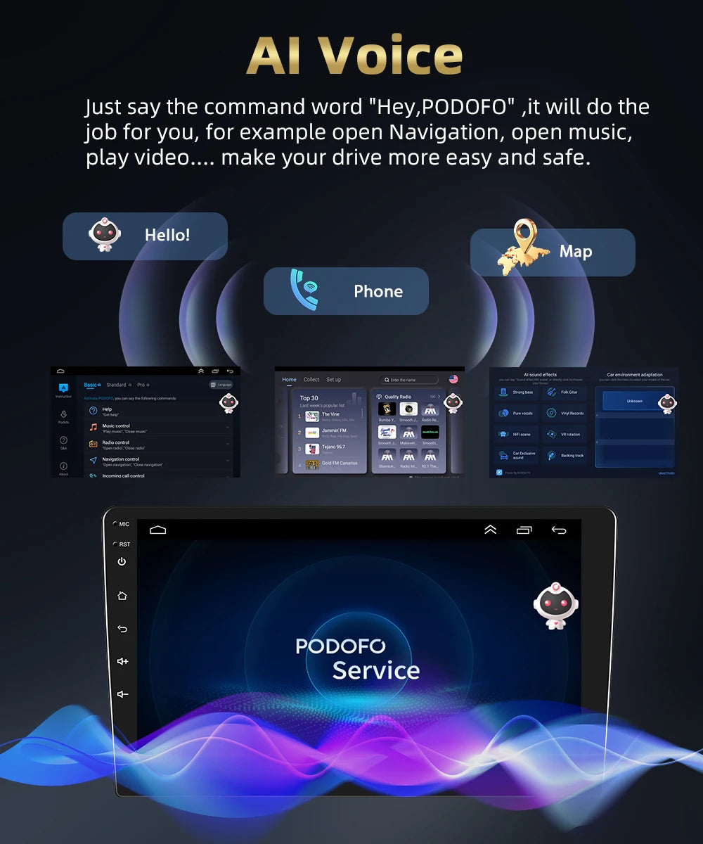 Autoradio CarPlay, Android Auto 2DIN pour Hyundai Tucson 2015-2017, Lecteur Multimédia avec Wi-Fi 4G, DSP