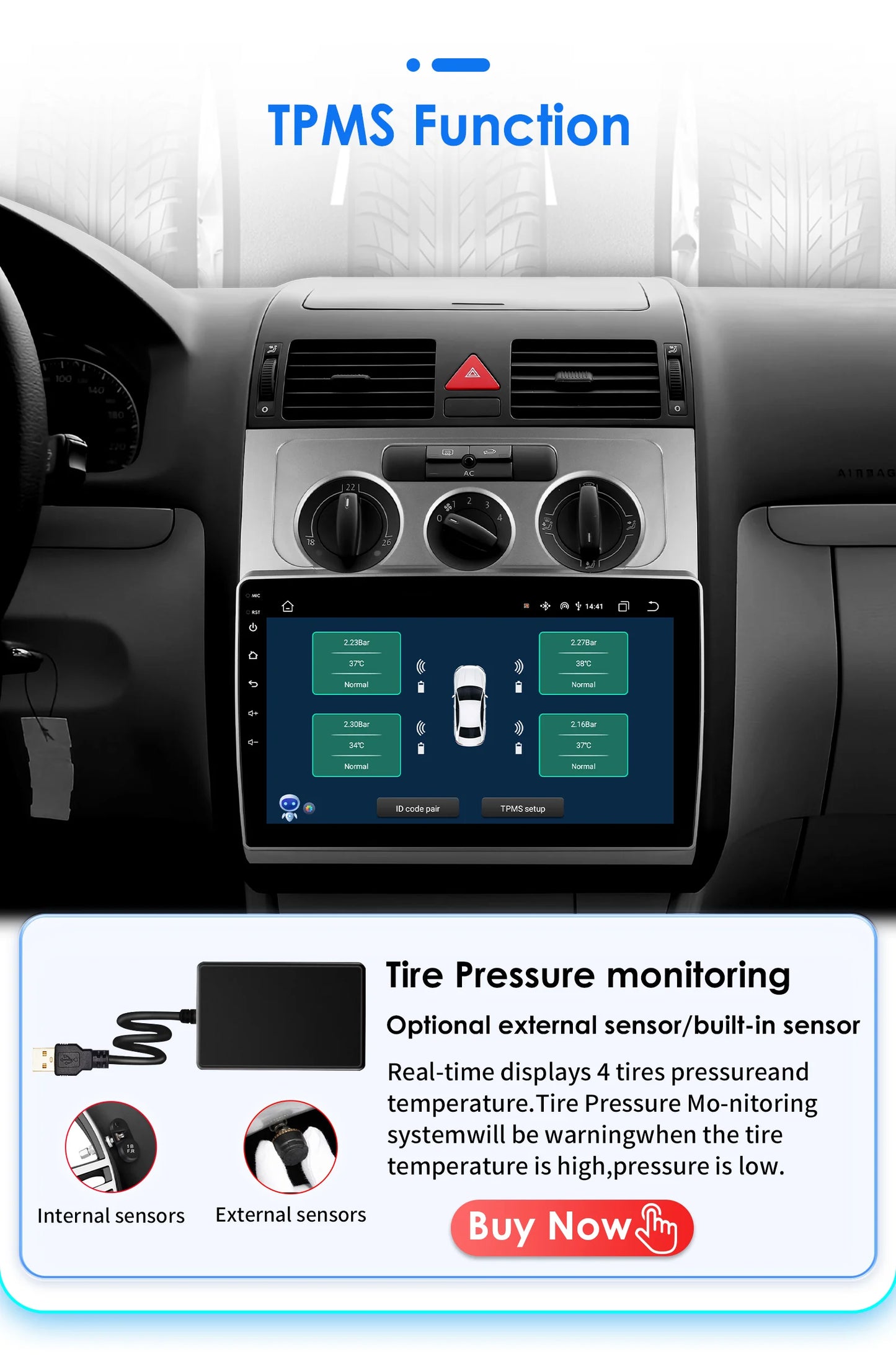 Autoradio CarPlay Intelligent Systems Volkswagen Touran 2003 - 2010 CarPlay Android 13 Auto