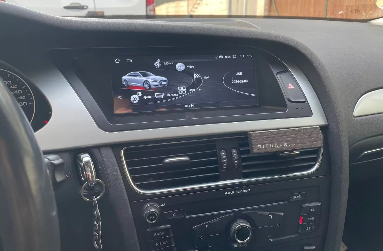 Autoradio CarPlay pour Audi A4 B8 / A5 (2008 à 2010) – Système MMI 2G High - Compatible audi CD changer