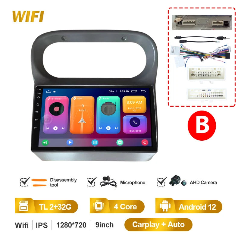 Autoradio Renault Twingo (2005-2013) avec CarPlay & Android Auto