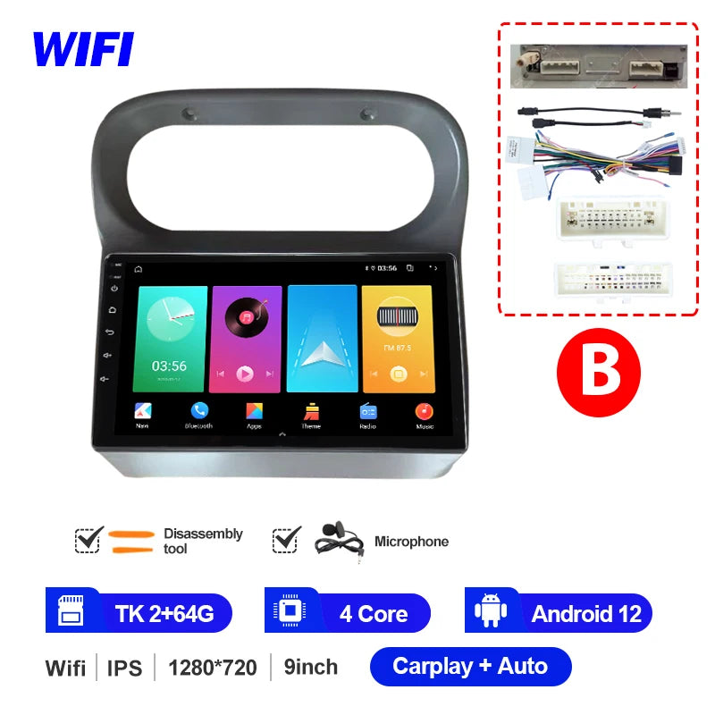 Autoradio Renault Twingo (2005-2013) avec CarPlay & Android Auto