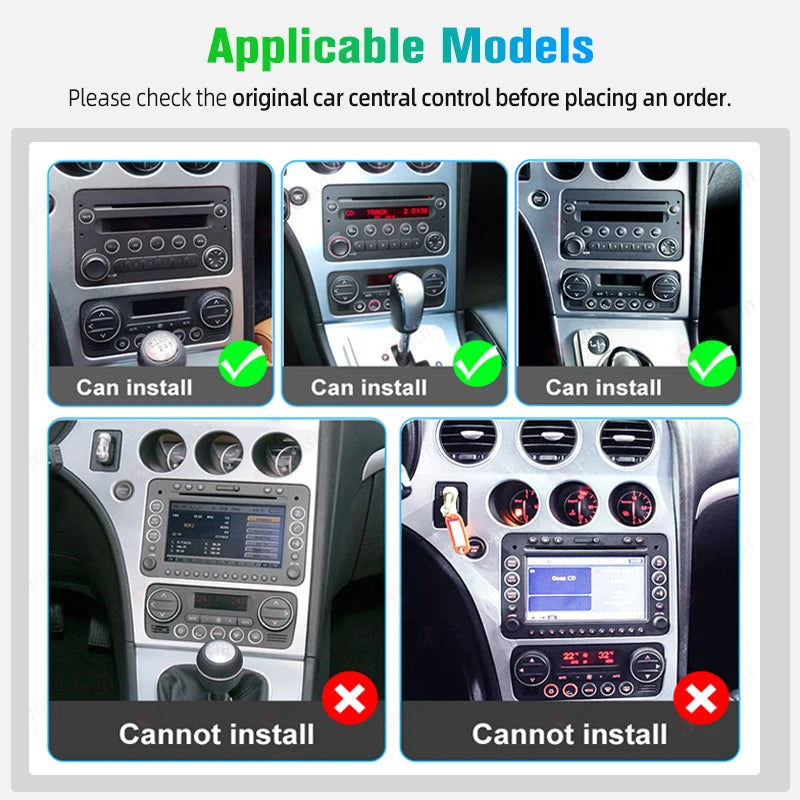 Autoradio CarPlay sans fil et Android Auto pour Alfa Romeo 159 Brera Spider Sportwagon GPS intégré autoradio