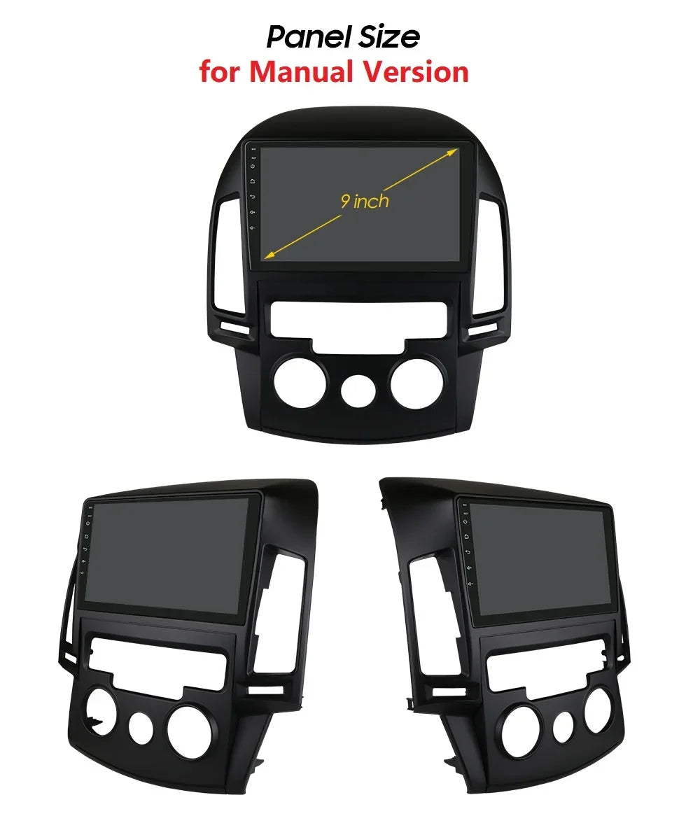 Autoradio Carplay Android 13 Hyundai i30 (2006 - 2011)