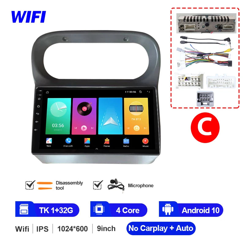 Autoradio Renault Twingo (2005-2013) avec CarPlay & Android Auto