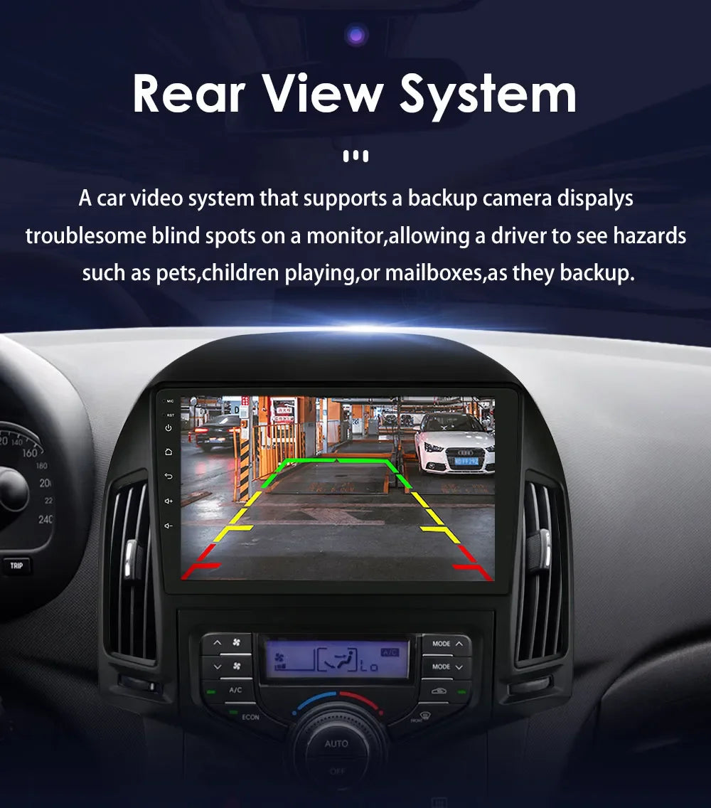 Autoradio Carplay Android 13 Hyundai i30 (2006 - 2011)