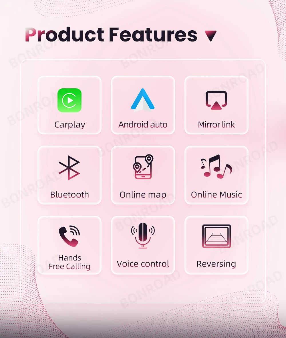 Android Auto et CarPlay sans fil pour Peugeot et Citroën – Compatible avec systèmes SMEG/MRN : Picasso, C4, C5, DS3, DS4, 208, 308, 508, 3008 – Connexion Bluetooth et MirrorLink