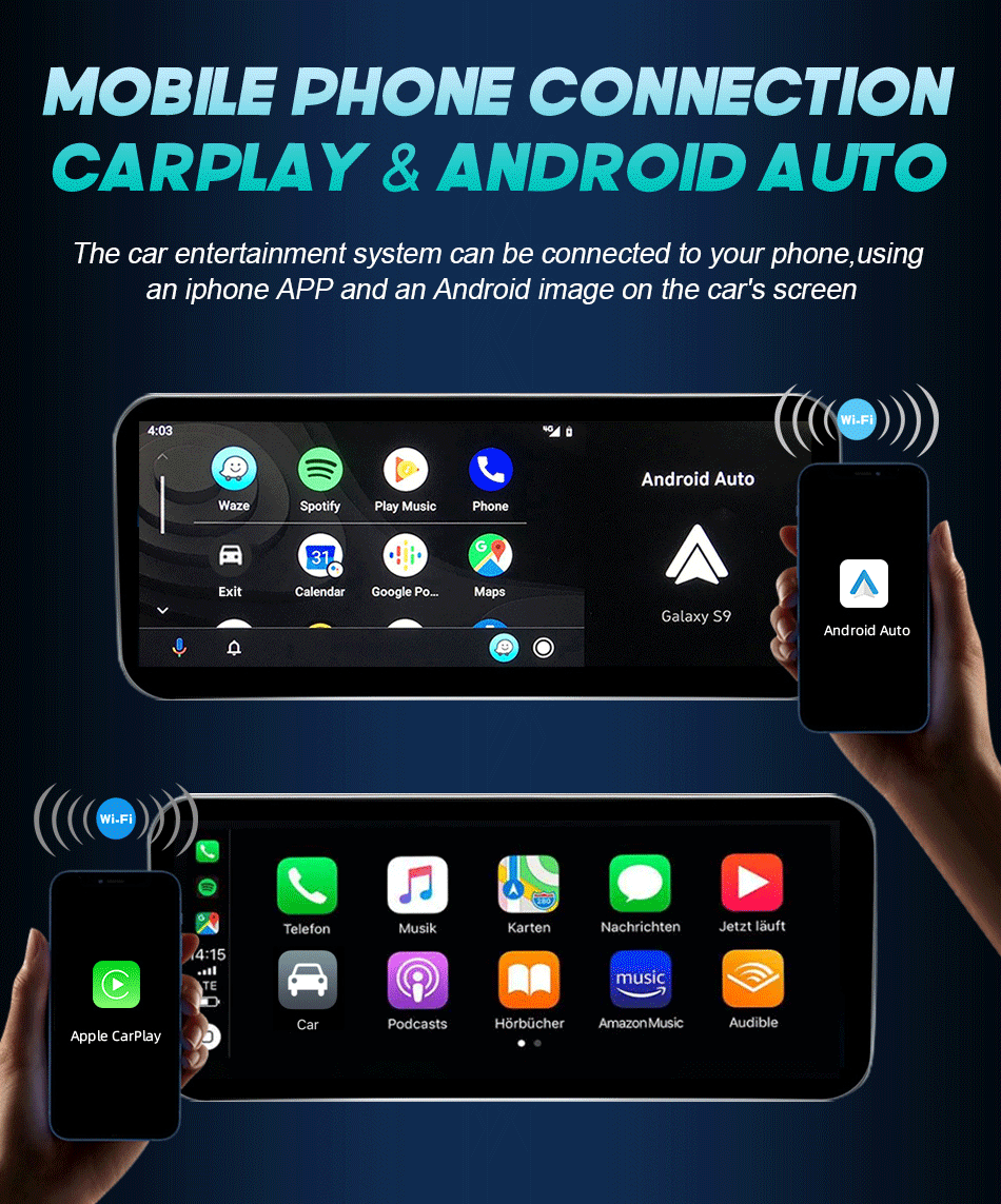 Autoradio CarPlay pour Audi A4 B8 / A5 (2008 à 2010) – Système MMI 2G High - Compatible audi CD changer