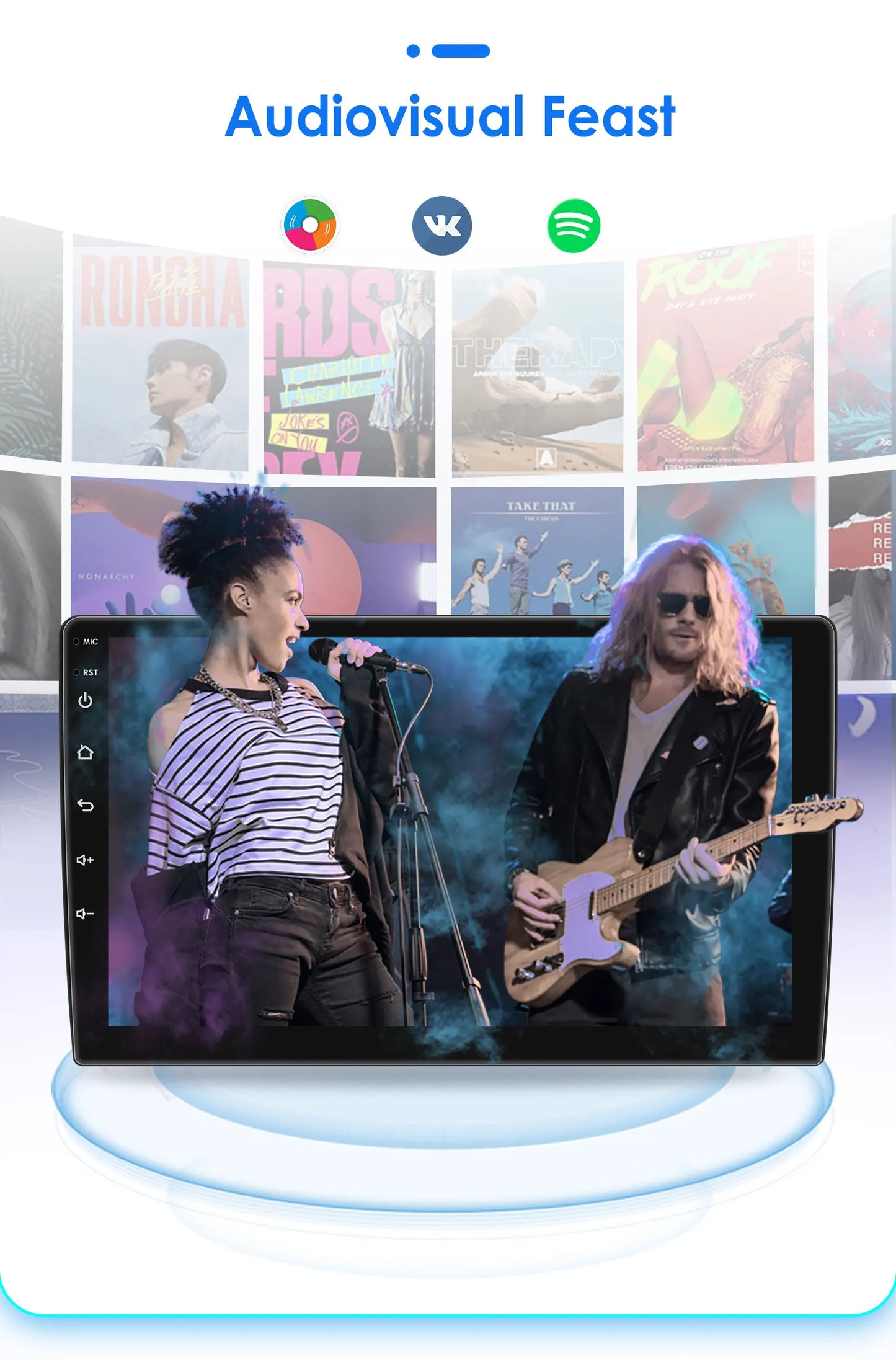 Autoradio Android 2DIN pour Alfa Romeo Mito 955 de 2008 à 2016 avec écran 9 pouces, GPS, CarPlay, Android Auto, lecteur multimédia vidéo et audio stéréo