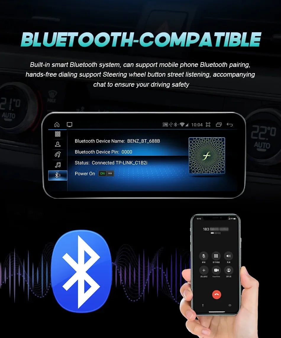 Autoradio CarPlay pour Audi A4 B8 / A5 (2008 à 2010) – Système MMI 2G High - Compatible audi CD changer