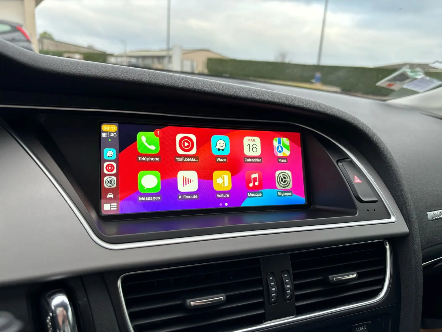 Autoradio CarPlay pour Audi A4 B8 / A5 (2008 à 2010) – Système MMI 2G High - Compatible audi CD changer