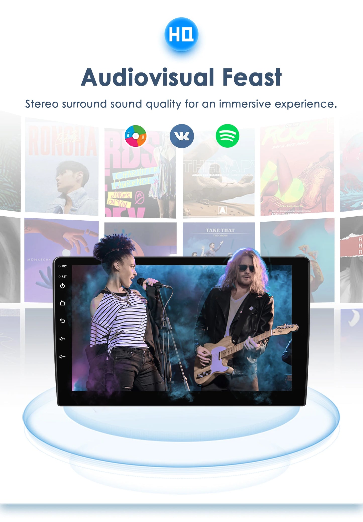 Autoradio Android 13 compatible Citroën C3 et DS3 (2010 à 2016) – Écran tactile multimédia avec GPS intégré, connexion 4G, CarPlay sans fil, Android Auto, Bluetooth et Wi-Fi.