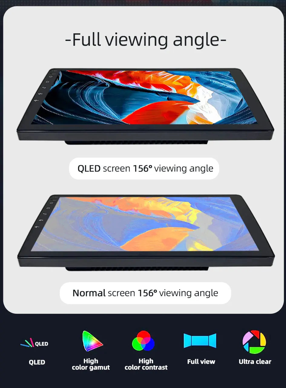 Autoradio Multimédia Android 12 avec GPS pour Renault Logan 2 / Sandero 2/ Stepway (2012 - 2019) – Écran 2 Din, Lecteur Vidéo, Stéréo, DVD, CarPlay