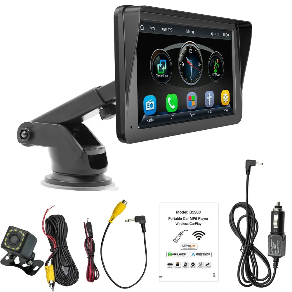 Ecran automobile universel 10,26" avec WIFI, CarPlay sans fil et compatibilité Android