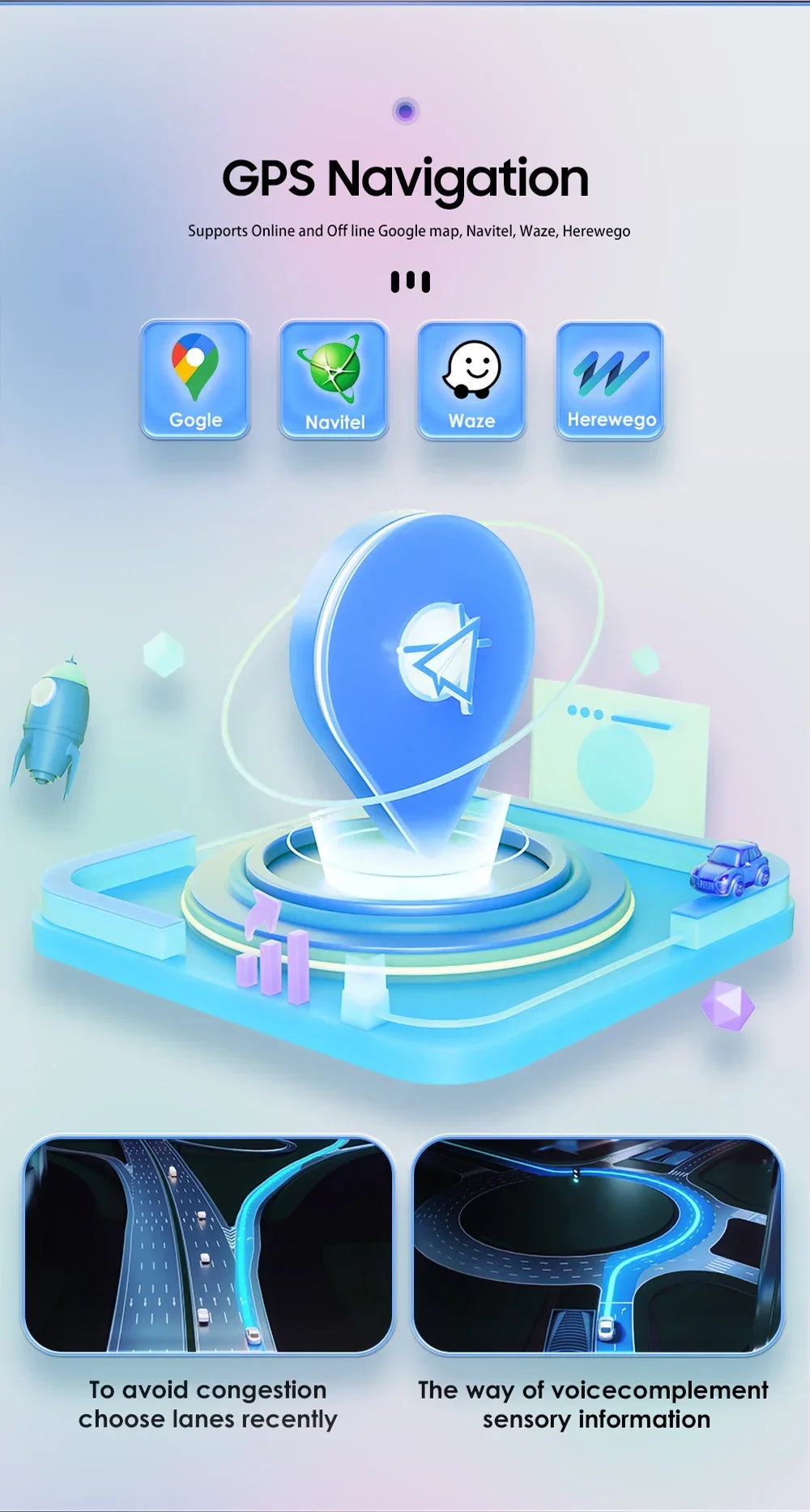 Autoradio Carplay Android 13 Hyundai i30 (2006 - 2011)