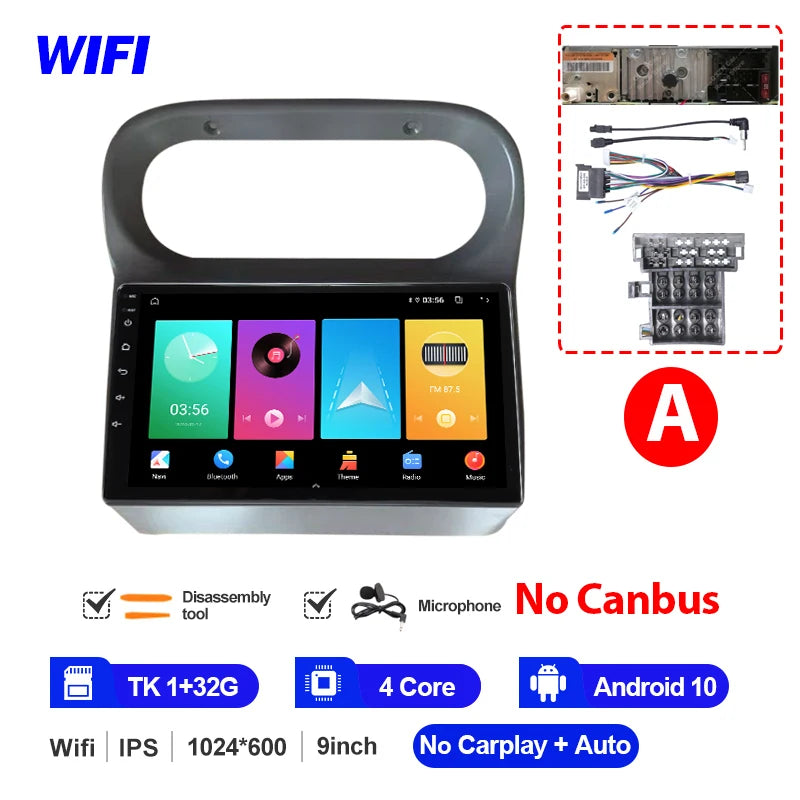 Autoradio Renault Twingo (2005-2013) avec CarPlay & Android Auto