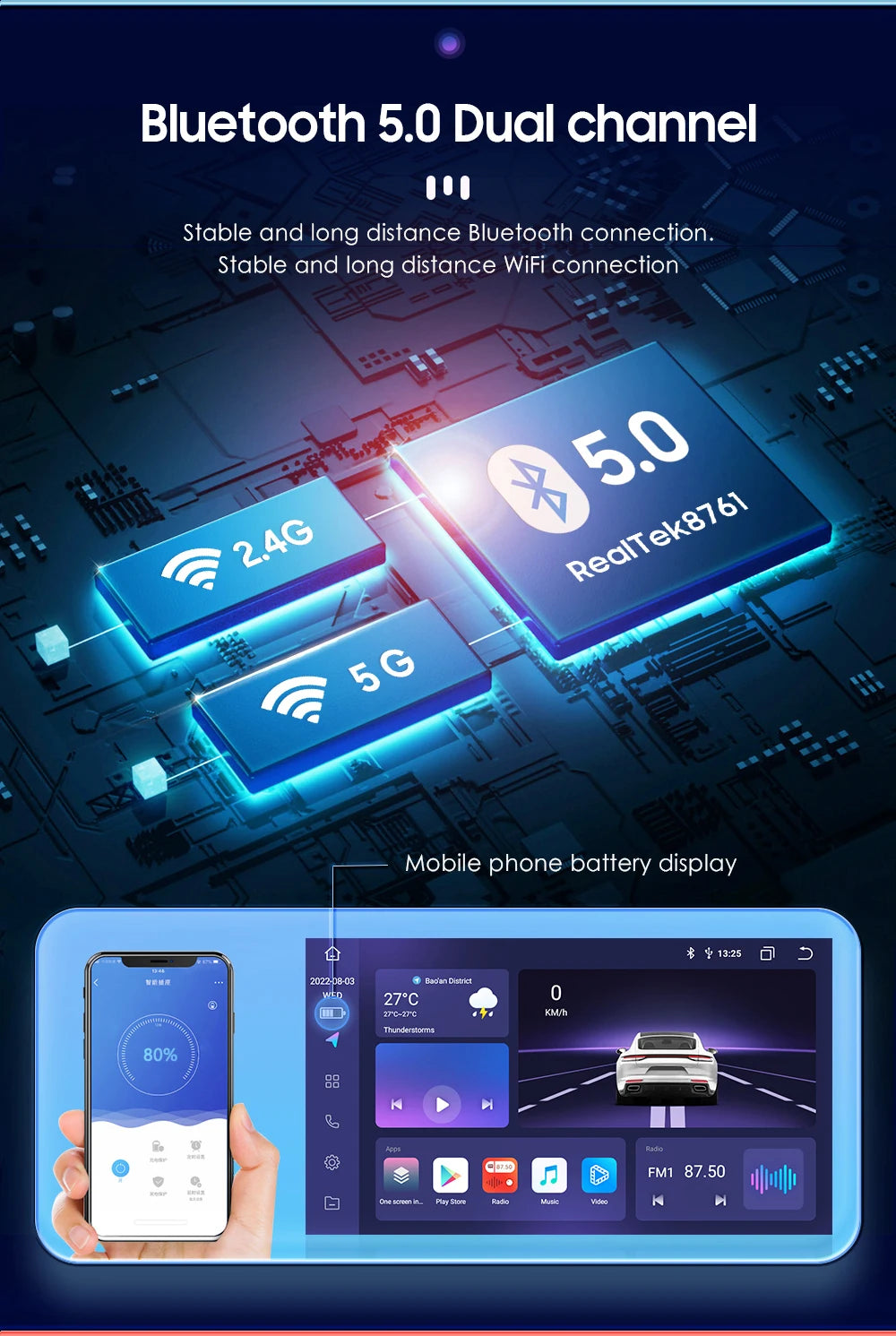 Autoradio Android avec CarPlay et GPS pour VW Caddy, Polo 5, Golf 5/6 Plus, Passat B6, Jetta, Tiguan, Touran, Sharan, Scirocco, Eos et Seat.