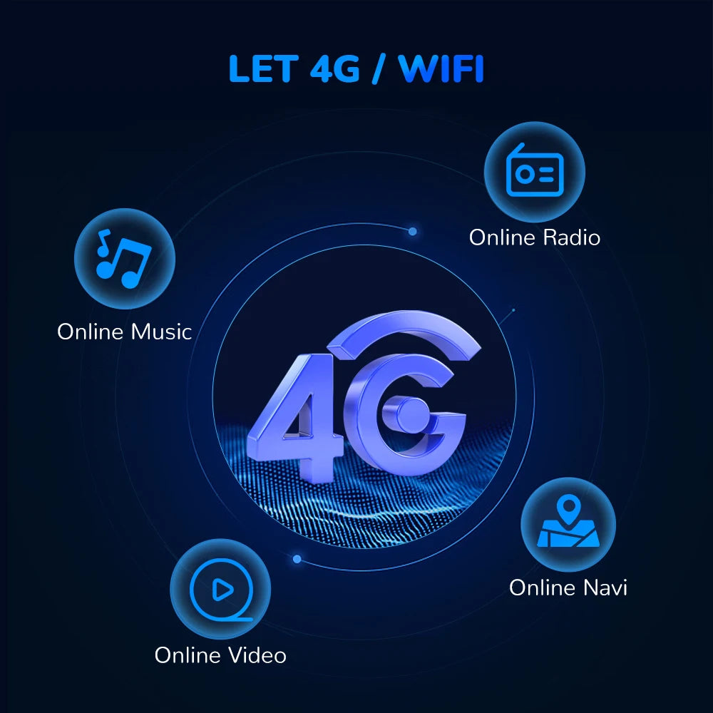 Autoradio Multimédia CarPlay Sans Fil - Peugeot 2008 / 208 (2012 à 2018) – GPS, WiFi, 4G, DSP