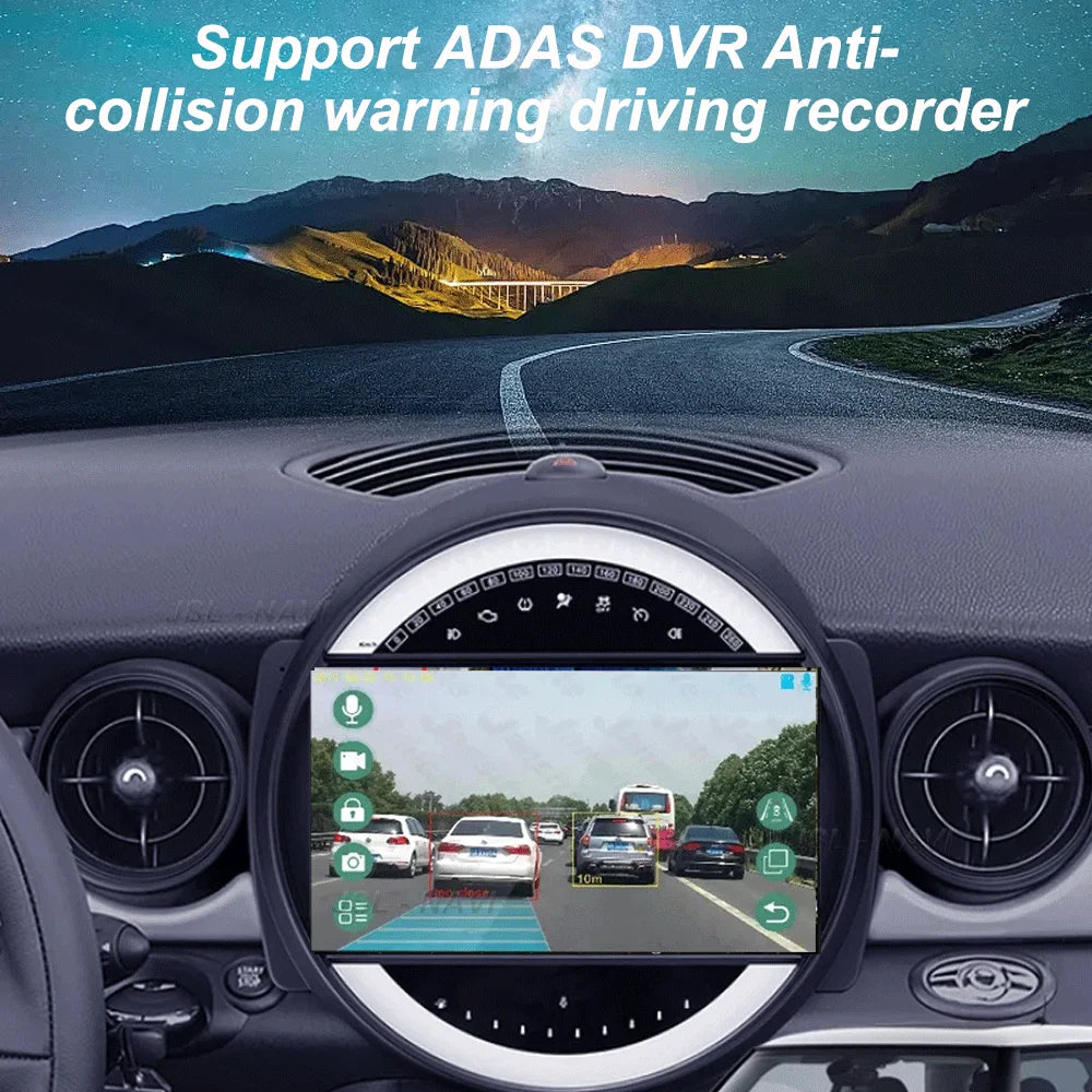 Autoradio Mini Cooper R56/R60/R51 (2006-2015) - GPS, CarPlay, Navigation, Stéréo, DSP, Bluetooth