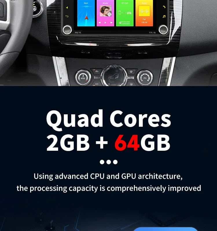 Carplay 2 Din Android Radio MultimediaToyota Celica 2000-2005  GPS Stereo Wifi