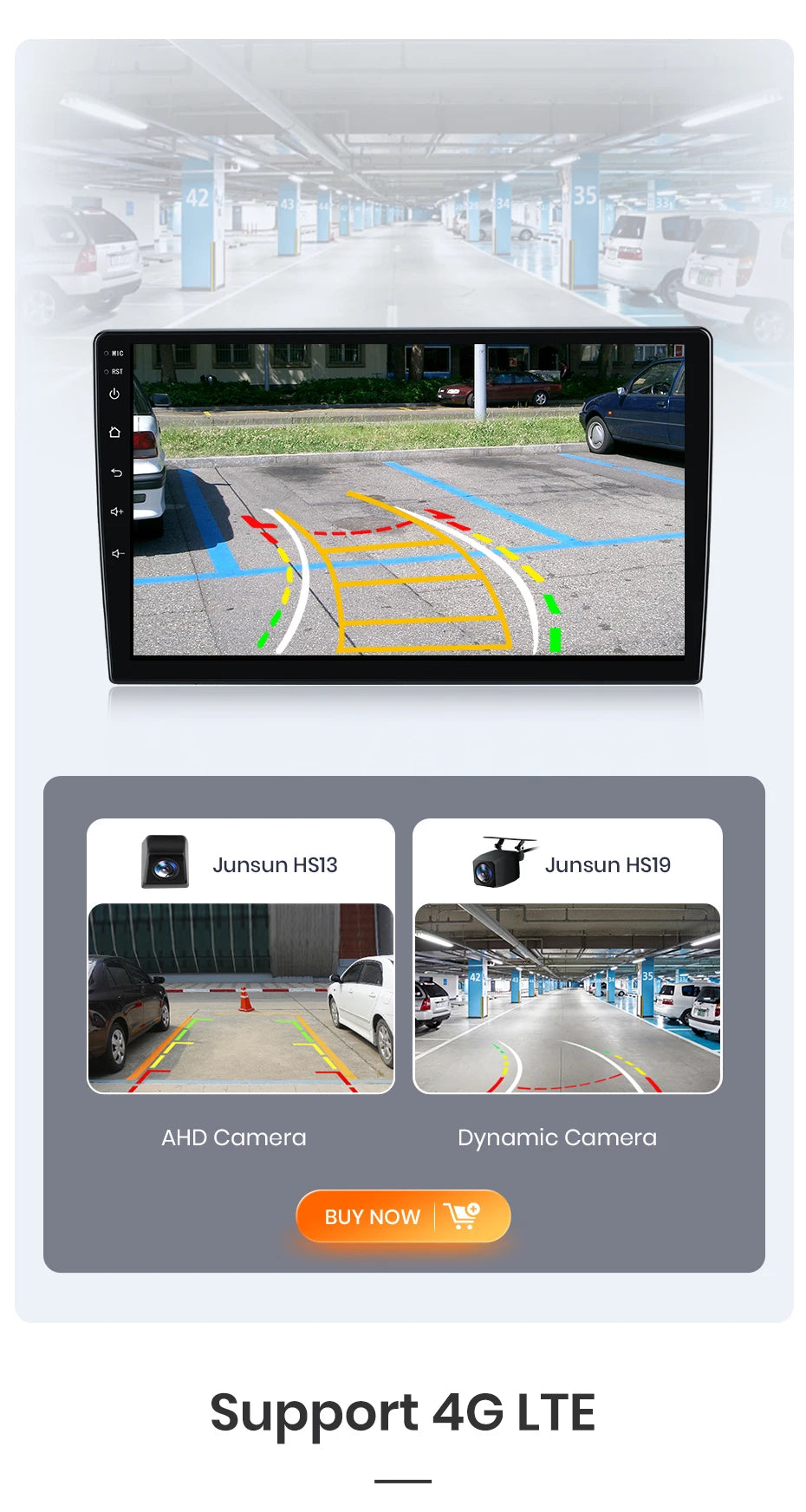 Autoradio multimédia Android 13 Junsun avec processeur Qualcomm 8 cœurs, compatible Toyota Prius 20 (2002 à 2009) – CarPlay sans fil, stéréo intelligente et connectée