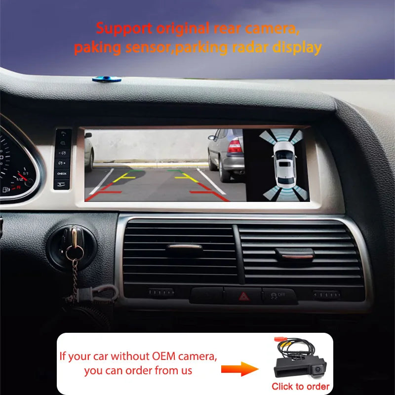 Autoradio multimédia Android sans fil Bonroad avec CarPlay pour Audi A6 C6 4F (2005-2012) – Compatible MMI 2G/3G, Bluetooth, GPS, radio et écran stéréo