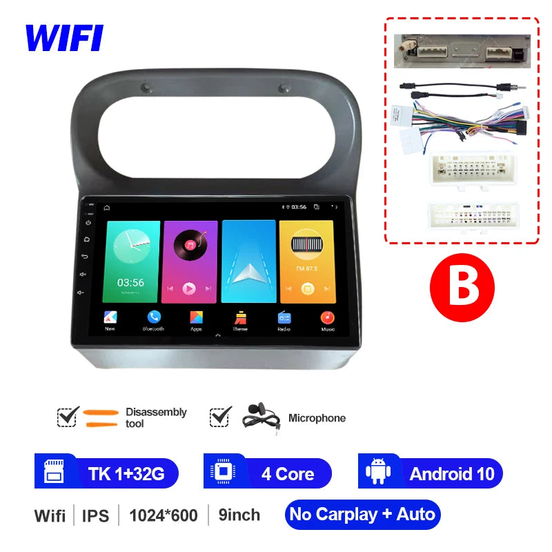 Autoradio Renault Twingo (2005-2013) avec CarPlay & Android Auto