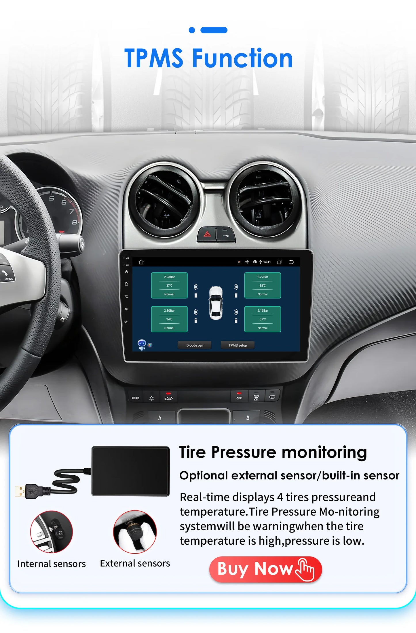 Autoradio Android 2DIN pour Alfa Romeo Mito 955 de 2008 à 2016 avec écran 9 pouces, GPS, CarPlay, Android Auto, lecteur multimédia vidéo et audio stéréo