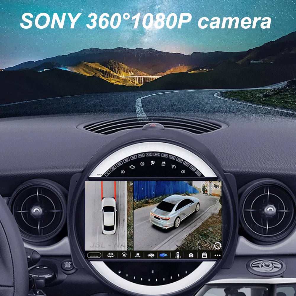 Autoradio Mini Cooper R56/R60/R51 (2006-2015) - GPS, CarPlay, Navigation, Stéréo, DSP, Bluetooth
